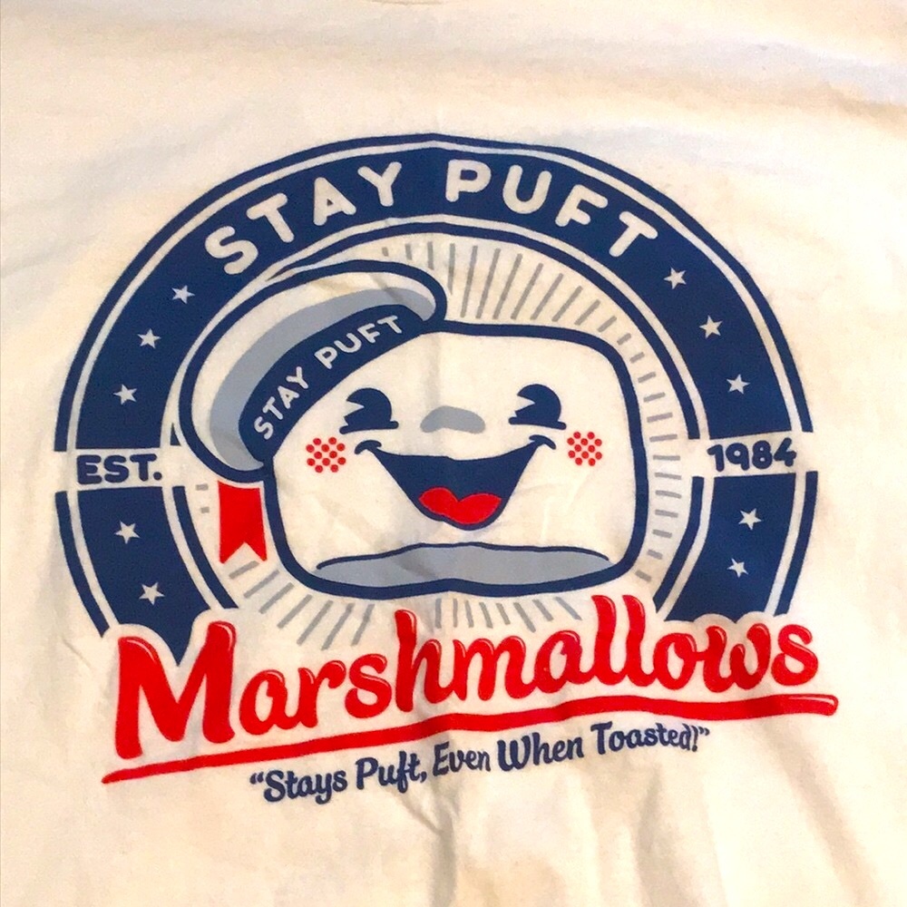 Stay Puft Marshmellow White Short Sleeve XL